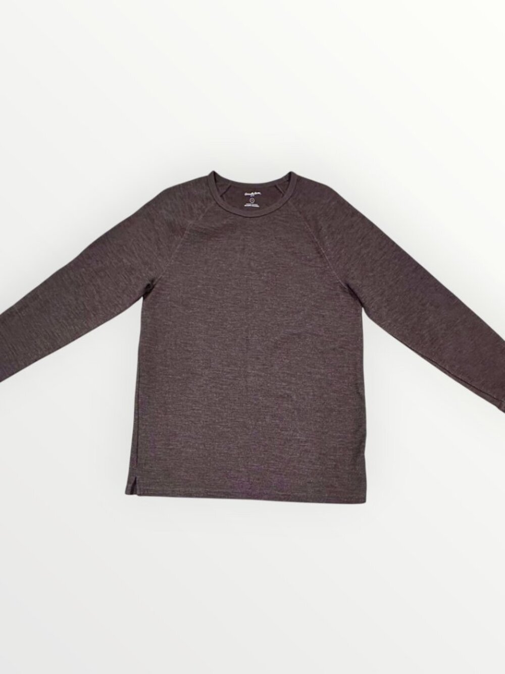 Goodfellow & Co. Mens Sweater Shirt Long Sleeve Crew Neck Brown Standard Size M - Picture 11 of 12